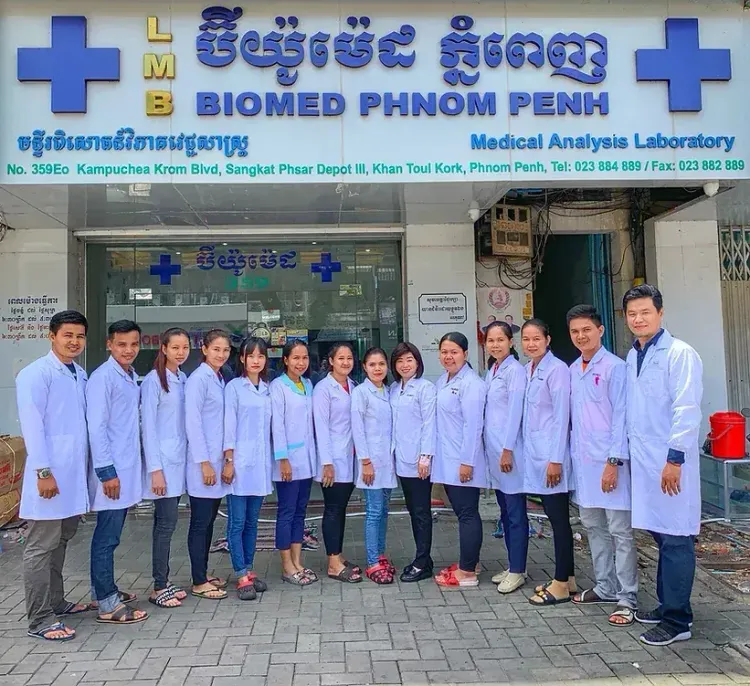 Biomed Phnom Penh Cambodia Leading Medical Analysis Laboratory